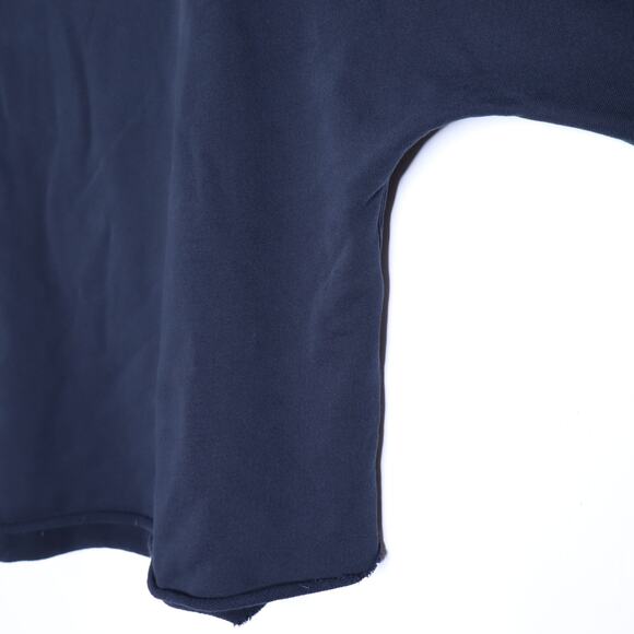 FRANK & EILEEN Effie Funnel Neck Capelet Sweatshirt Black Long Sleeve Women's L - Picture 7 of 13